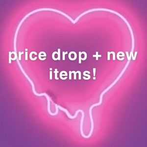 Price Drop on all items!!!!